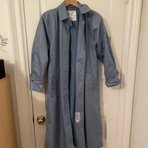 Womens London Fog Maincoats Trench Rain Coat Size 6